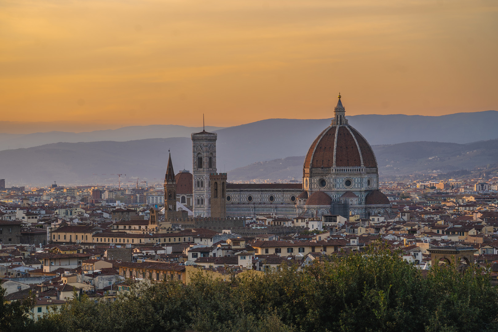 Florence at Sunset