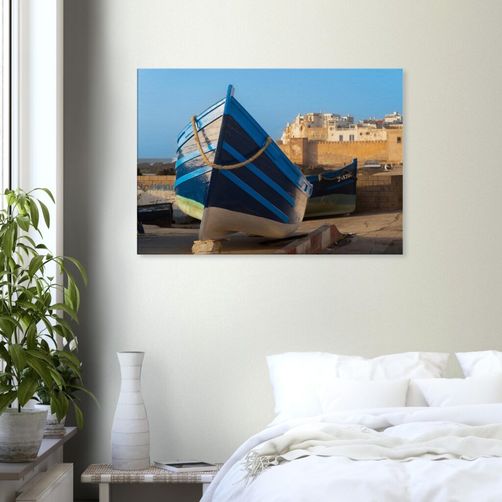 Boat Essaouira Canvas