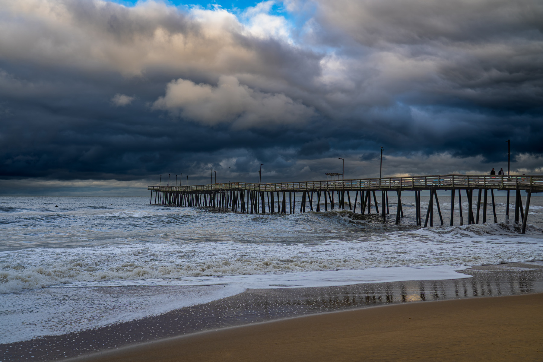 Stormy Pier